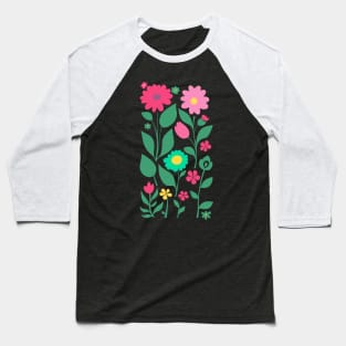 plant pattern Baseball T-Shirt